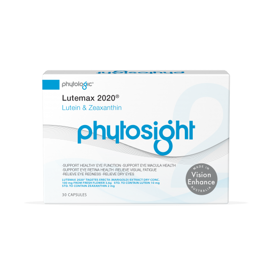 Phytosight 叶黄素明眸胶囊 30粒 保质期2027.5